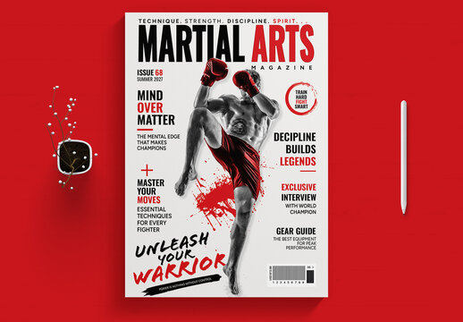 Fighter Fitness Magazine Cover
