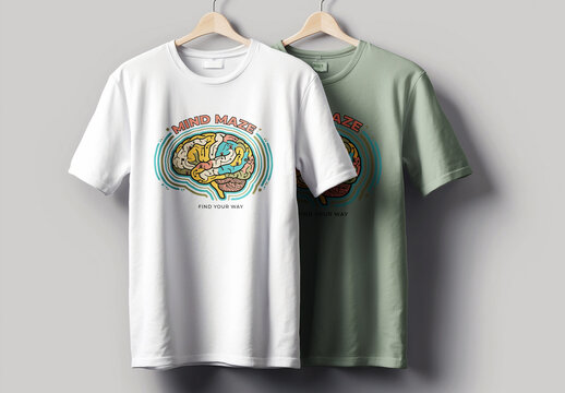 Overthinking Mind Maze Tshirt