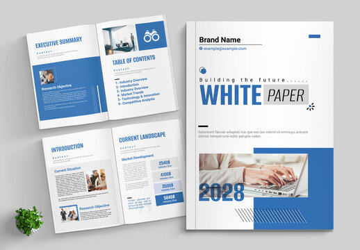 Creative Business White Paper Template