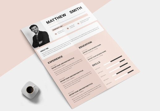 Creative Resume Layout Templates