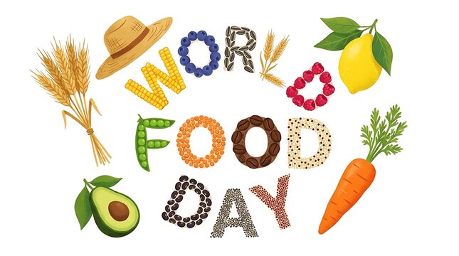 Celebrating world food day a global effort to eradicate hunger and promote sustainable food systems for all people everywhere