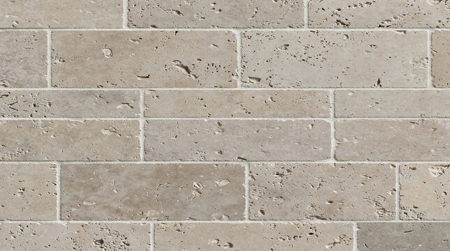 Modern Beige Stone Floor Tile Texture Seamless Pattern