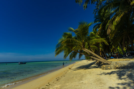 coastline and blue sky in Sumba, East Nusa Tenggara