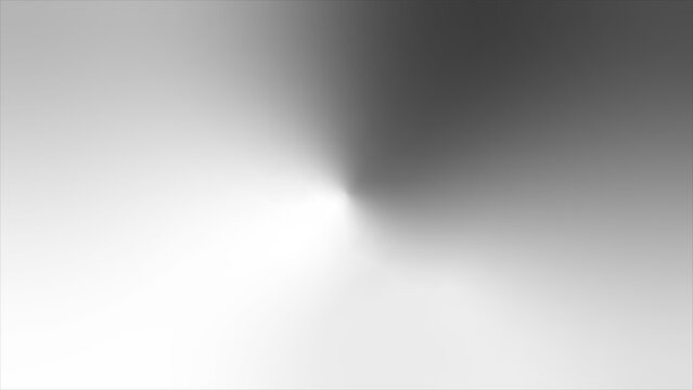 Abstract grayscale radial gradient background with smooth monochromatic transition from bright white to dark charcoal gray for modern graphic design projects, presentations and website layouts.