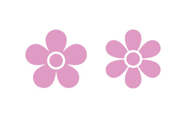 Fototapeta premium Floral vector broken down into matching pieces. Circular PNG infographic template ideal for business, education, and presenting data