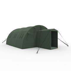 3d Render Military Tent Grade Shelter for Harsh Weather and Expeditions Sheltent © SR 3D VISUAL