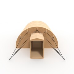 3d Render Military Tent Grade Shelter for Harsh Weather and Expeditions Sheltent © SR 3D VISUAL