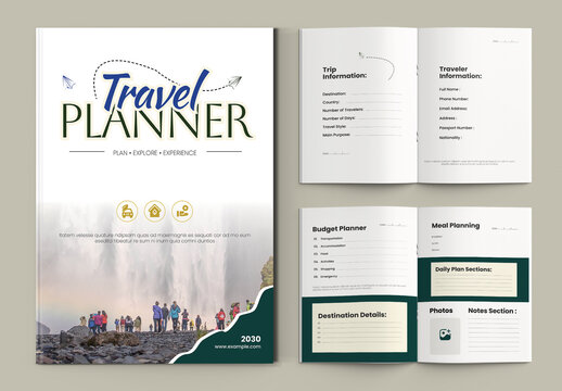 Vacation And Travel Planner Template