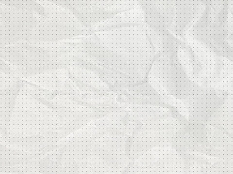 Crumpled Dotted White Paper Texture