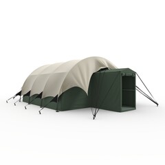 3d Render Military Tent Grade Shelter for Harsh Weather and Expeditions Sheltent © SR 3D VISUAL