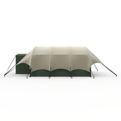 3d Render Military Tent Grade Shelter for Harsh Weather and Expeditions Sheltent © SR 3D VISUAL