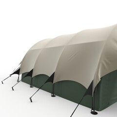 3d Render Military Tent Grade Shelter for Harsh Weather and Expeditions Sheltent © SR 3D VISUAL