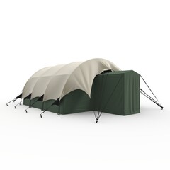 3d Render Military Tent Grade Shelter for Harsh Weather and Expeditions Sheltent © SR 3D VISUAL