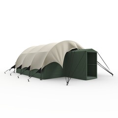 3d Render Military Tent Grade Shelter for Harsh Weather and Expeditions Sheltent © SR 3D VISUAL