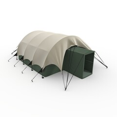 3d Render Military Tent Grade Shelter for Harsh Weather and Expeditions Sheltent © SR 3D VISUAL