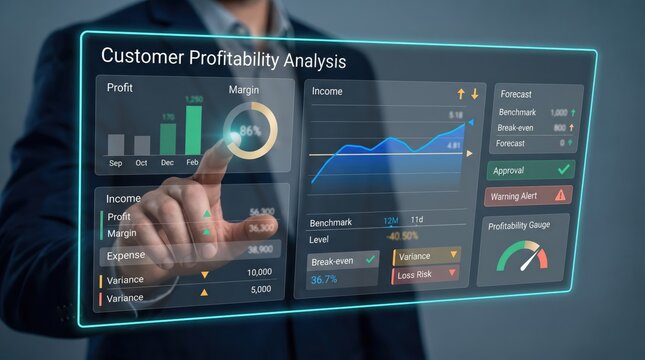 Profit Analysis - Customer Profitability Analysis Virtual Profitability Interface