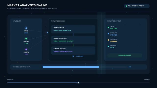 Advanced Predictive Financial Analytics Dashboard Interface for Real Time Quantitative Market Data Processing and Automated Business Intelligence Strategy