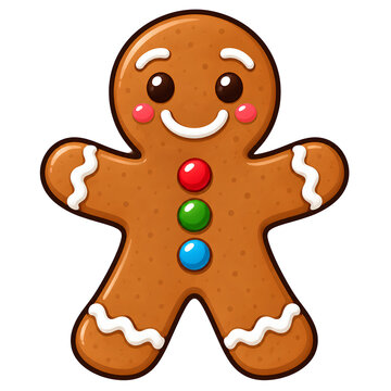 christmas gingerbread man