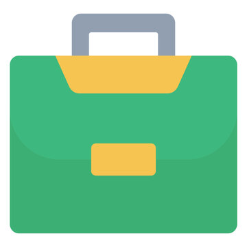 Back to School Student Supplies Flat Icon