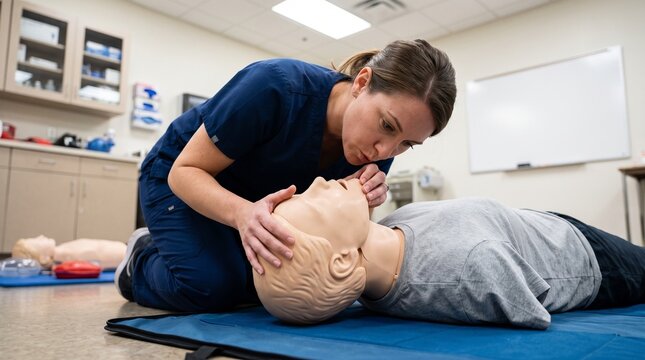 CPR Rescue Breathing &ndash; Basic Life Support Training