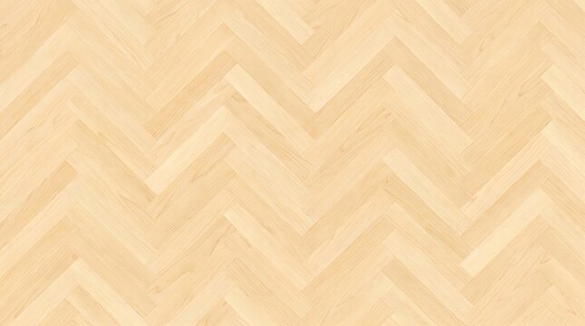 Herringbone light oak wood floor pattern showing natural grain texture with bright warm beige tones in a seamless geometric arrangement suitable for modern interior design