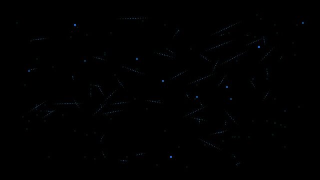 Blue fiber node map pixel loop