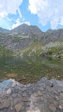 trail to "Lago della Vecchia - Biella - Italy"