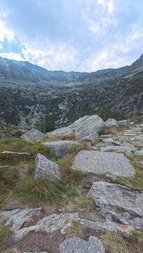 trail to "Lago della Vecchia - Biella - Italy"