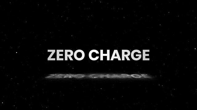 Zero Charge Glow Outline Text Reveal Animation for Service Fee Waivers