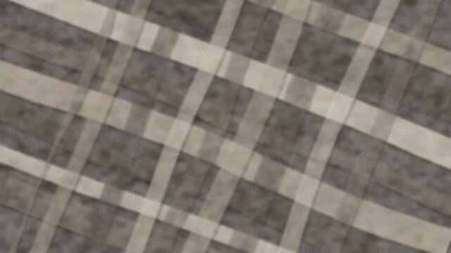 Plaid black and white abstract background. 2d animation