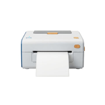 Desktop thermal label printer for shipping and logistics