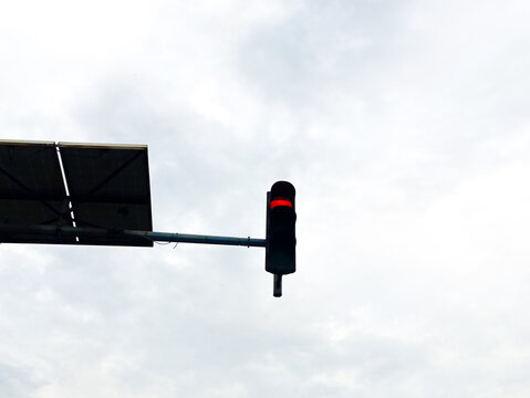 red traffic light