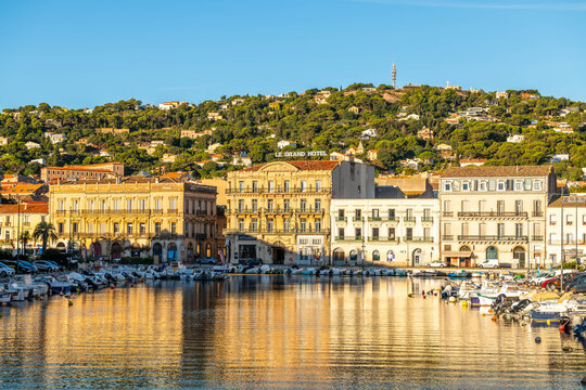 A sunny day in S&egrave;te in Occitanie France