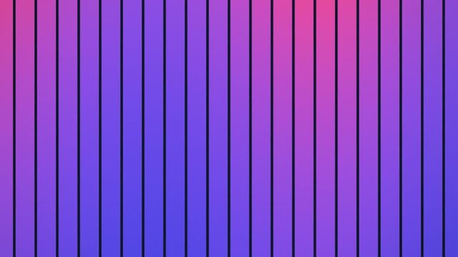 Neon purple and pink vertical stripes background, vibrant geometric motion graphics, abstract gradient lines loop for modern digital displays