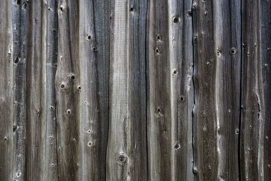 Old wooden boards as a wall of a barn, Oberallg&auml;u, Allg&auml;u, Bavaria, Germany