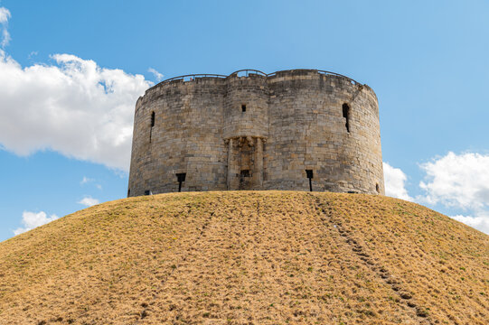 Clifford's Tower in York, North Yorkshire, England. Taken on the 30th July 2026