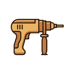 Drill isolated on transparent background © branto