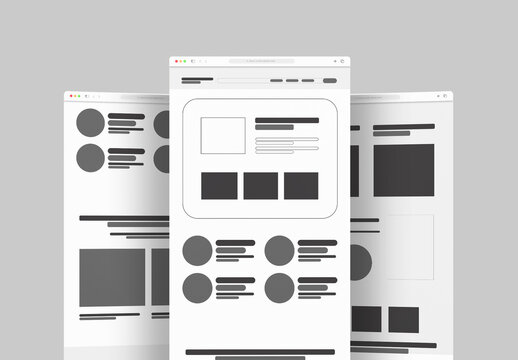Business Wireframe Design