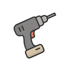 Cordless drill icon © broklyn