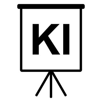 KI und Flipchart