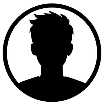 silhouette of a man