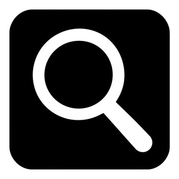 Magnifying Glass &ndash; Search and Discovery Icon