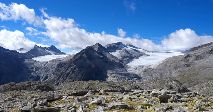 Dolomite landscape on the Adamello glacier