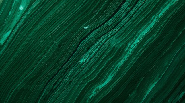 Polished green malachite stone texture with dramatic wavy bands and natural mineral patterns for elegant luxury backgrounds