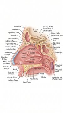 ​Anatomy of the Human Nasal Cavity and Paranasal Sinuses