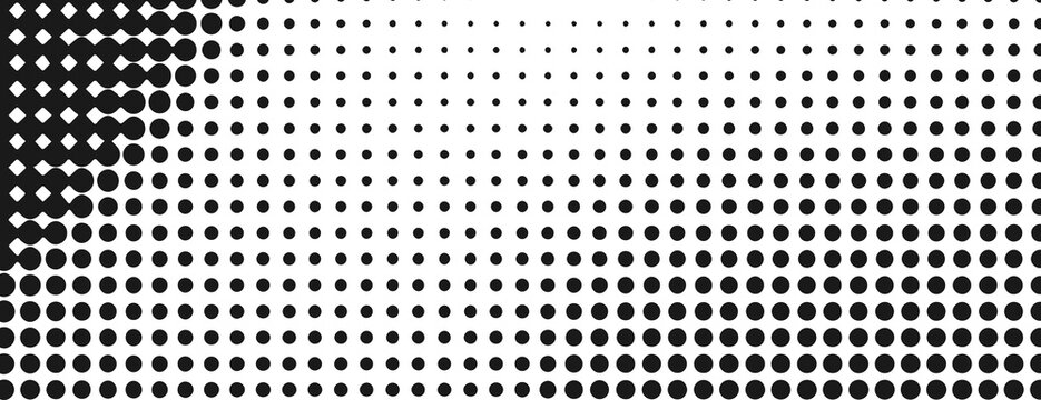 Halftone dots comisc gradient background for anime, manga comics overlay