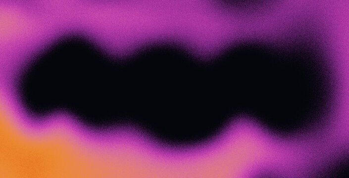 Wave abstract background with combination of yellow, orange, dark purple elegant mystical energy, minimalist pastel colors, halloween. Warm red orange gradient wallpaper. Autumn colored blurred poster