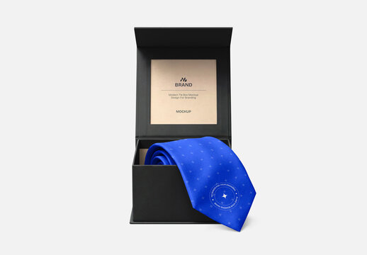Tie Box Mockup