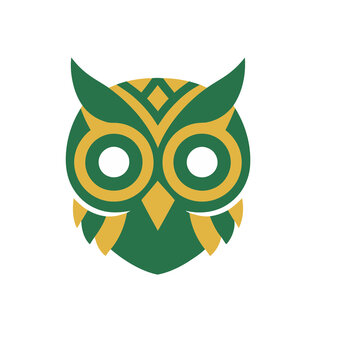 Stylized owl logo