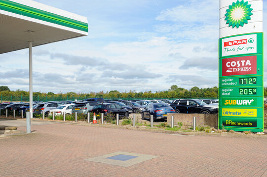 Diesel Price Above &pound;2 Per Litre at Essex Petrol Station